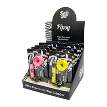 Luksusowe Pipy Metalowe Best Buds z Mini Młynkiem - 4 Eleganckie Kolory (12 szt./opak.)