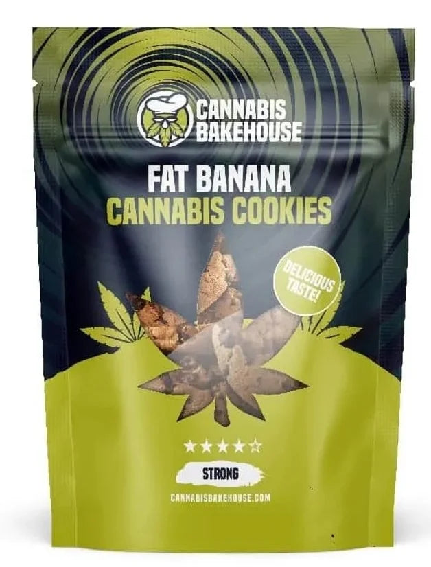 Cannabis Bakehouse - Wyjątkowe Ciasteczka Konopne "Gruby Banan" (115g)