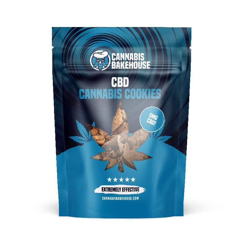 Cannabis Bakehouse - Ciasteczka z CBD, 5mg CBD, 115g