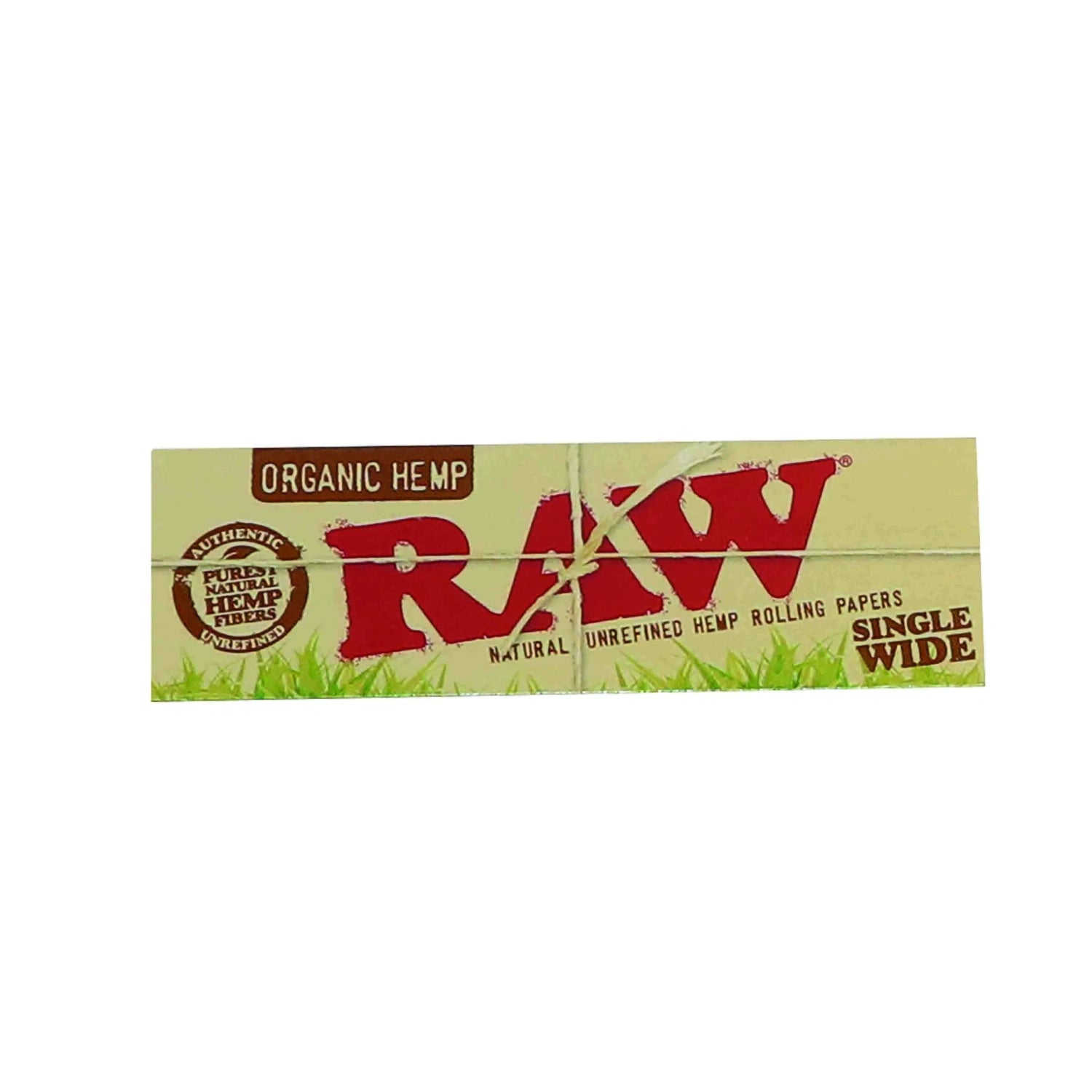 RAW Organiczne Konopne Bibułki Single Wide