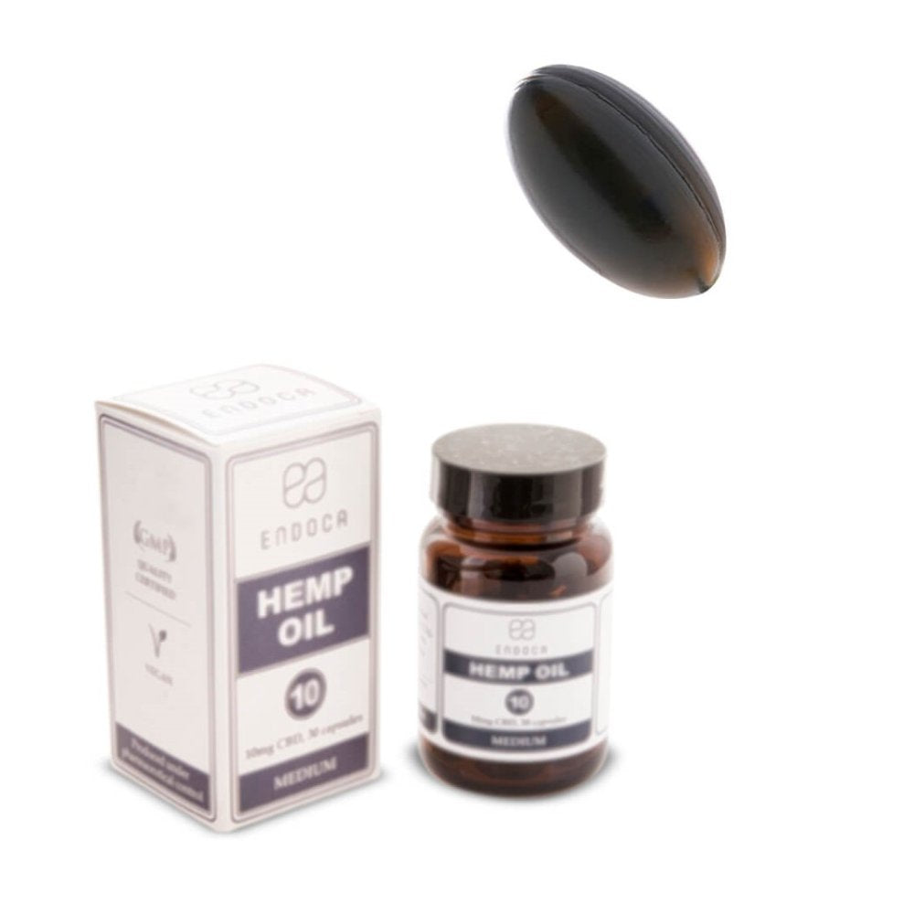 Endoca Kapsułki z olejem konopnym 300 mg CBD, 30 szt.