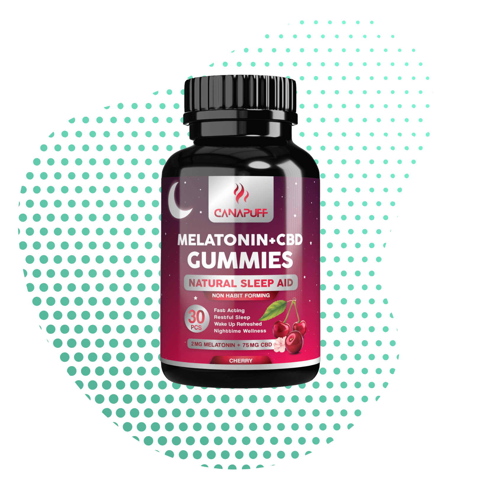 Hurtownia Żelków Melatoninowych+CBD - Wiśniowych