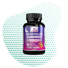Hurtownia Meliatonin+CBN Żelki - Malinowe