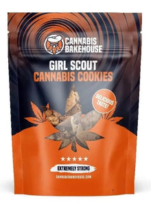 Cannabis Bakehouse Ciasteczka Konopne "Girl Scout Cookies" - Intensywny Smak i Energia, 115g