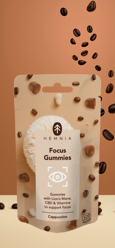 Hemnia Focus Gummies 30 Sz.