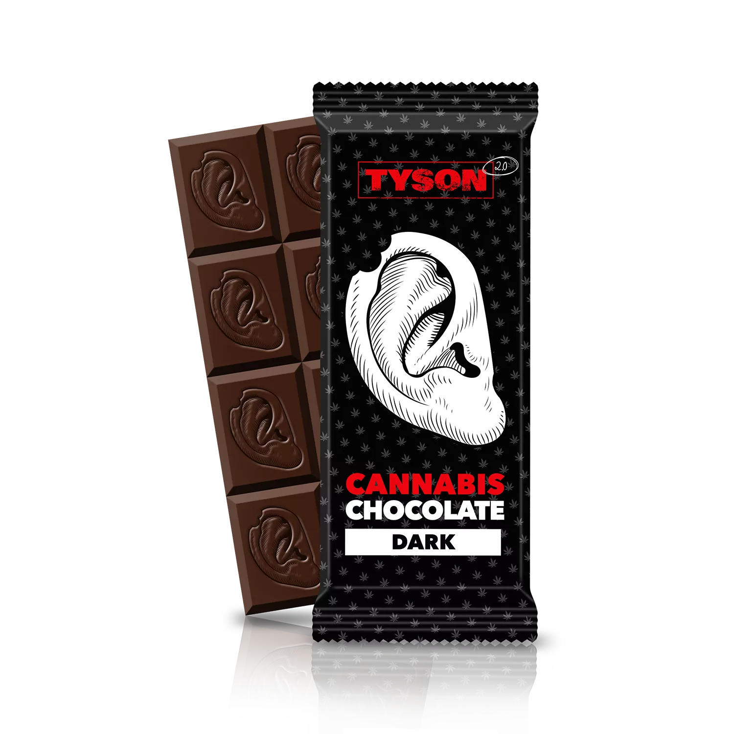 Czekolada Tyson 2.0 Cannabis - Intensywnie Ciemna z Nasionami Konopi