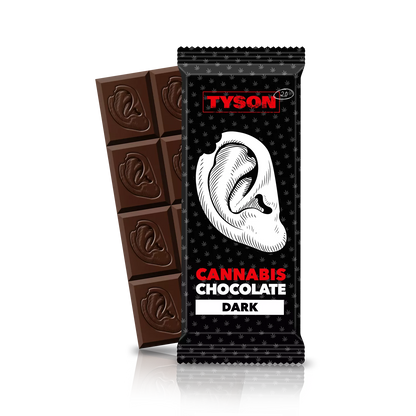 Czekolada Tyson 2.0 Cannabis - Intensywnie Ciemna z Nasionami Konopi