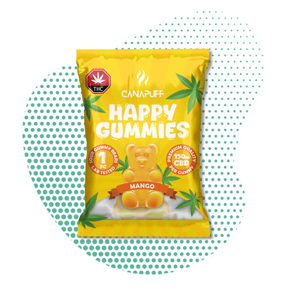 Hurtownia Canapuff - Żelki CBD - Mango