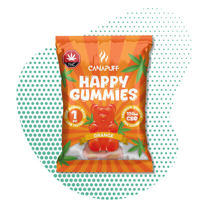 Wholesale Canapuff - CBD Żelki Pomarańczowe