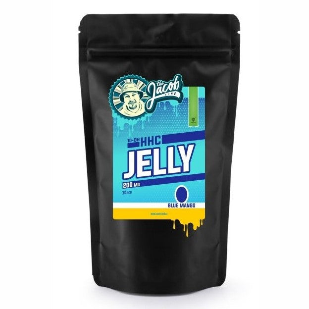 Polskie Galaretki CBD 10-OH-HHC Niebieskie Mango (10 szt. x 20 mg) - 200 mg 10-OH-HHC