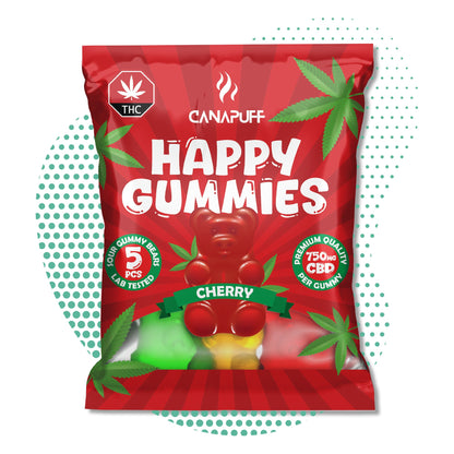 Wholesale Canapuff - Żelki CBD - Wiśnia - Relaks i Dobrostan