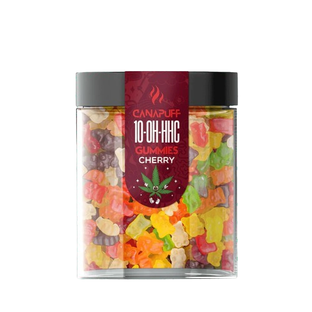 CanaPuff 10-OH-HHC Gummies Cherry, THC mniej niż 0%, 10 - 50 szt.