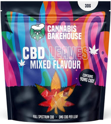 Cannabis Bakehouse - Mieszanka Listków CBD, 18 szt x 5 mg CBD, 30 g
