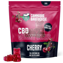 Cukierki Żelki z CBD "Wiśniowe" od Cannabis Bakehouse - 22 sztuki x 4mg CBD, 30g