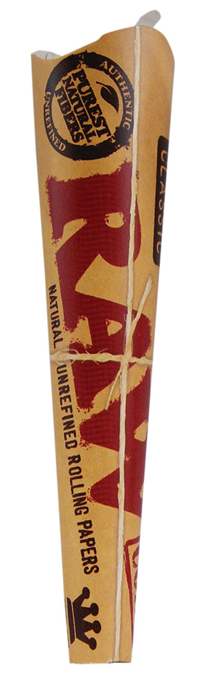 RAW, organiczne, klasyczne bibułki Kingsize - 3 szt. w opakowaniu, 32 opakowania w pudełku