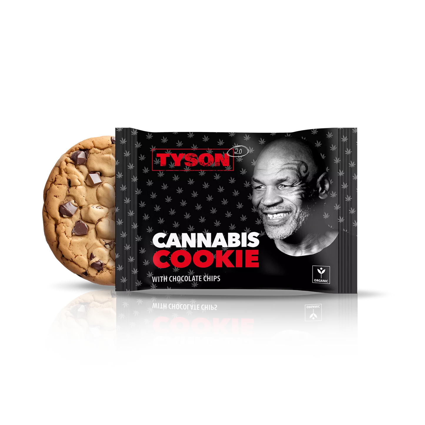 Ciasteczka Tyson 2.0 z Kawałkami Czekolady - Intensywny Smak Konopi dla Relaksu