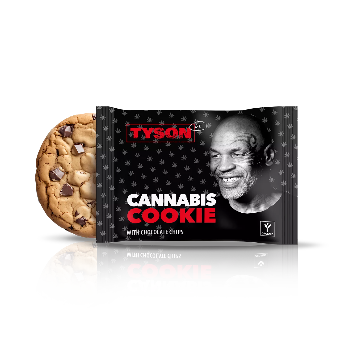 Ciasteczka Tyson 2.0 z Kawałkami Czekolady - Intensywny Smak Konopi dla Relaksu