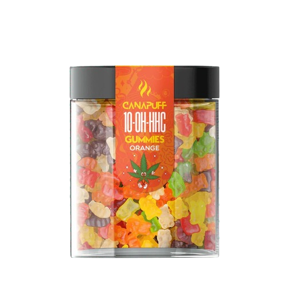 CanaPuff 10-OH-HHC Gummies Pomarańczowe, THC mniej niż 0%, 10 - 50 szt.
