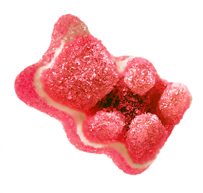 Żelki CBD o smaku truskawkowym (300 mg) - 40 saszetek w kartonie, 4000 g