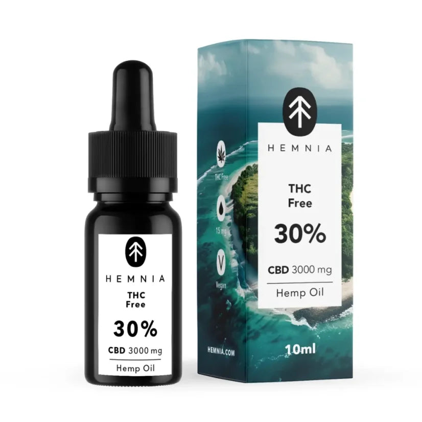 Hemnia Olejek CBD 30% bez THC, 3000 mg, 10 ml