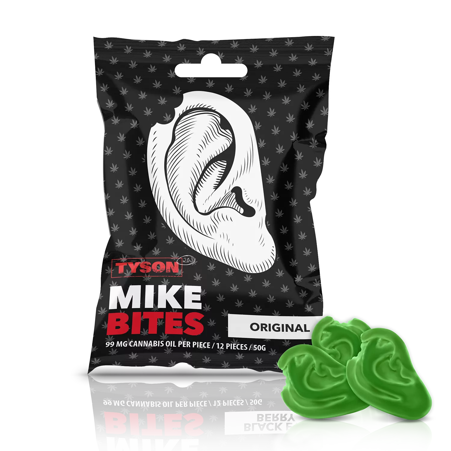 Tyson 2.0 Mike's Bites: Prawdziwe Żelki Konopne - Intensywny Smak i Relaks!