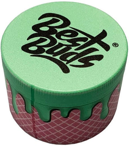 Młynek do Ziół Best Buds Gelato Pistacjowo-Jeżynowy, 4 Części (50mm)