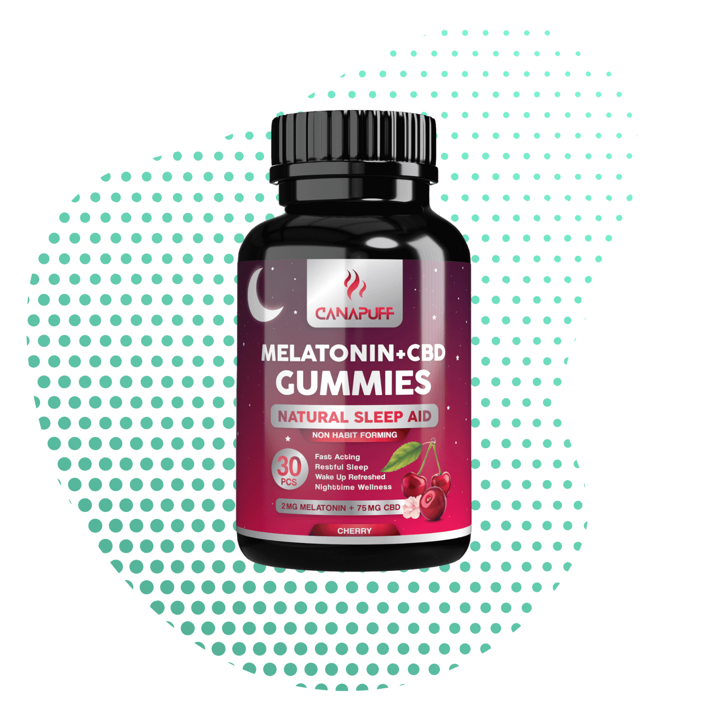 Hurtownia Żelków Melatoninowych+CBD - Wiśniowych