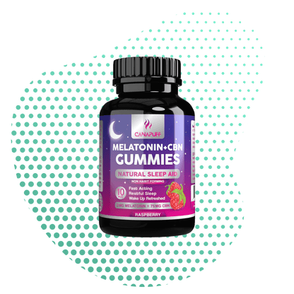 Hurtownia Meliatonin+CBN Żelki - Malinowe